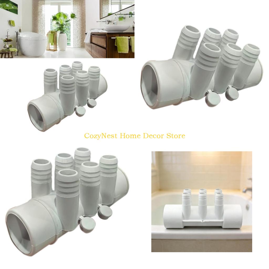 Home Bathroom Layout - 92MF Six Hole Pipe Manifold Fitting