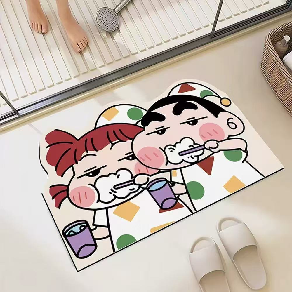 Home Goods Bathroom Mats - Shower Room Water Uptake Mat Quick