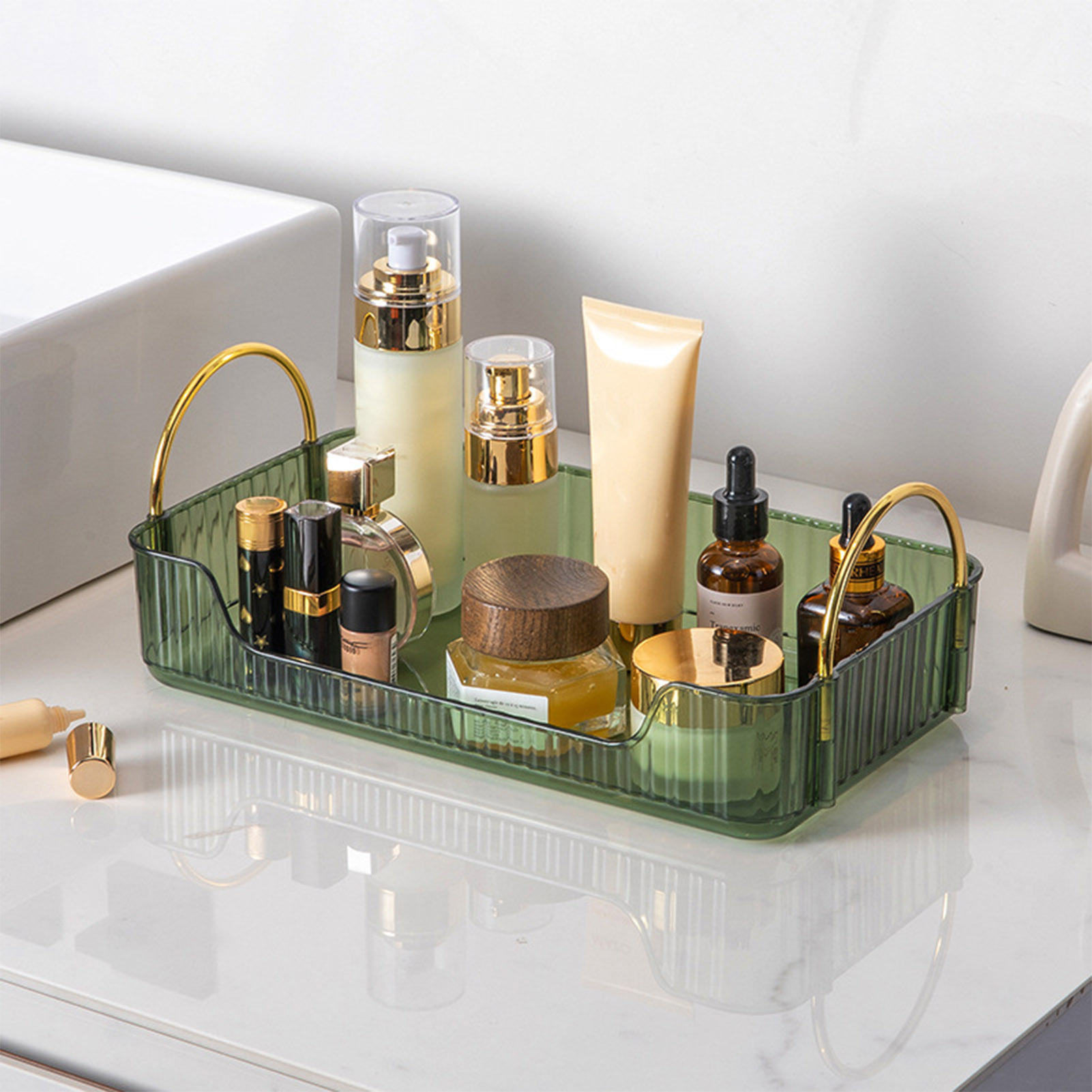 Bathroom Organizer Rack Light  - Tiny Home Bathroom Kit ulasan dan harga