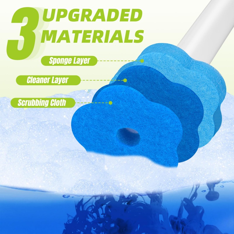 Toilet Brush With Disposable R - Tiny Home Bathroom Kit ulasan dan harga