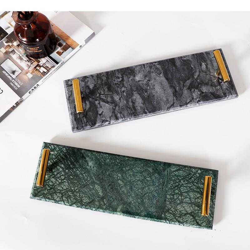 Nordic Natural Marble Tray Dec - Tiny Home Bathroom Kit ulasan dan harga