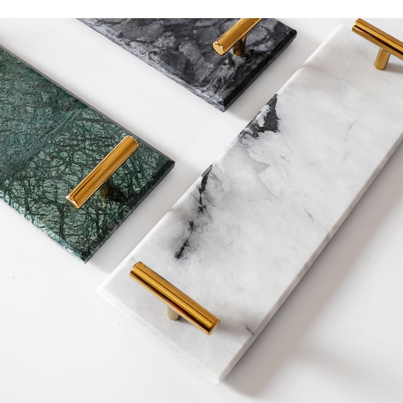 Nordic Natural Marble Tray Dec - Tiny Home Bathroom Kit ulasan dan harga