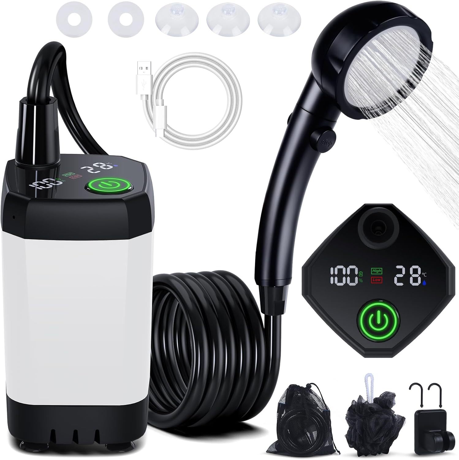 Portable Self-Priming Electric - Home Bath ulasan dan harga