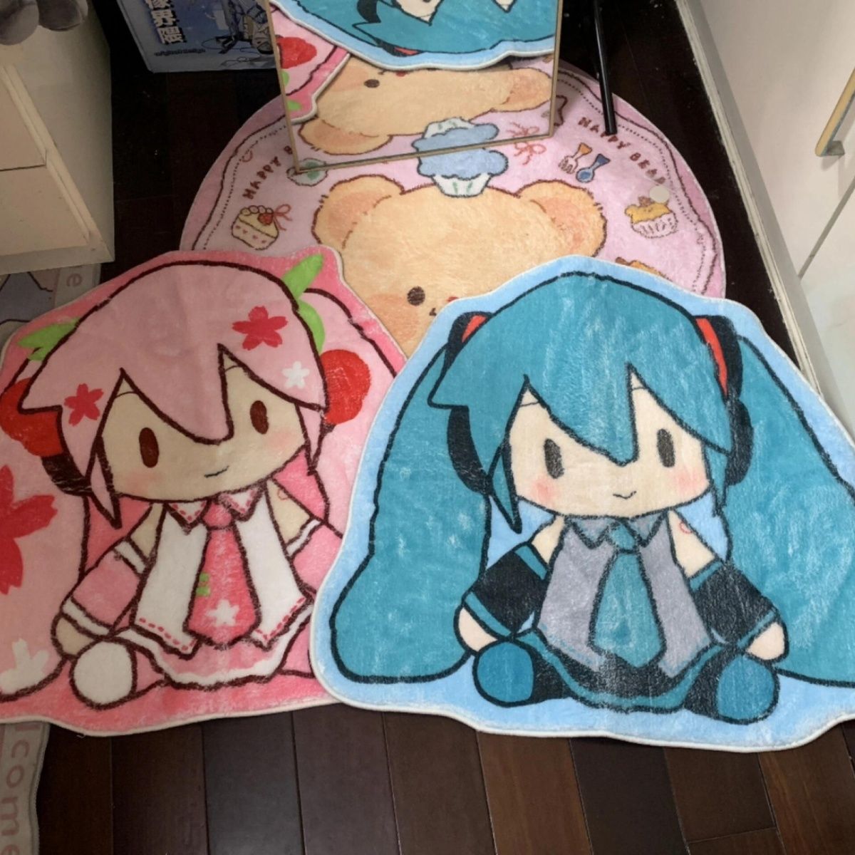 Kawaii Hatsune Miku Rug Anime  - Home Goods Bathroom Mats ulasan dan harga
