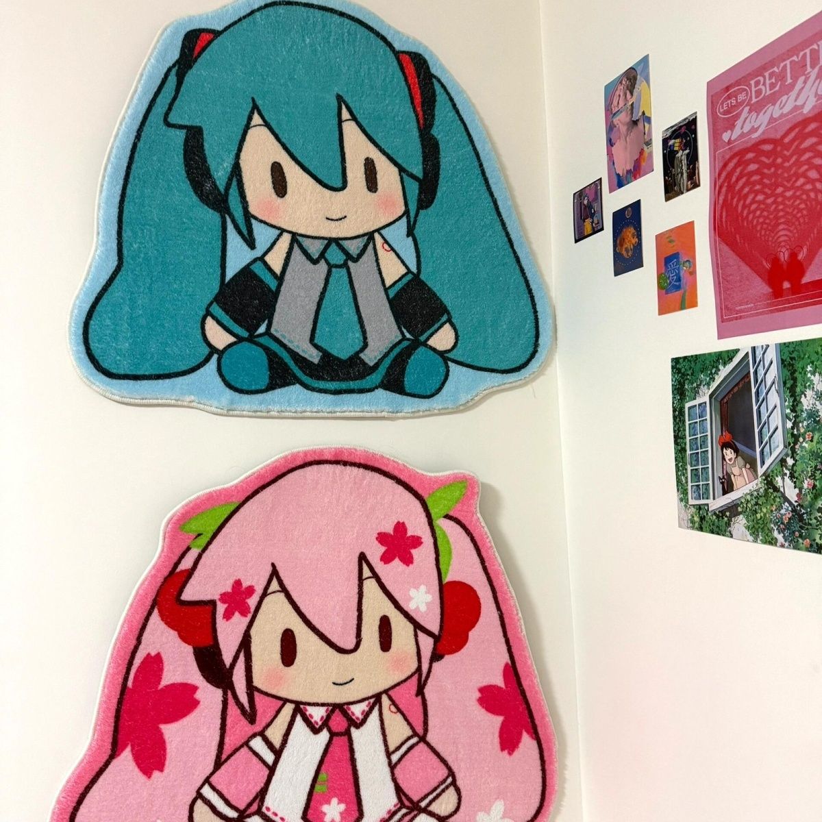 Kawaii Hatsune Miku Rug Anime  - Home Goods Bathroom Mats ulasan dan harga