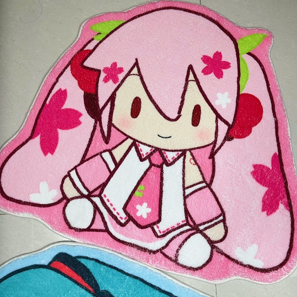 Kawaii Hatsune Miku Rug Anime  - Home Goods Bathroom Mats ulasan dan harga