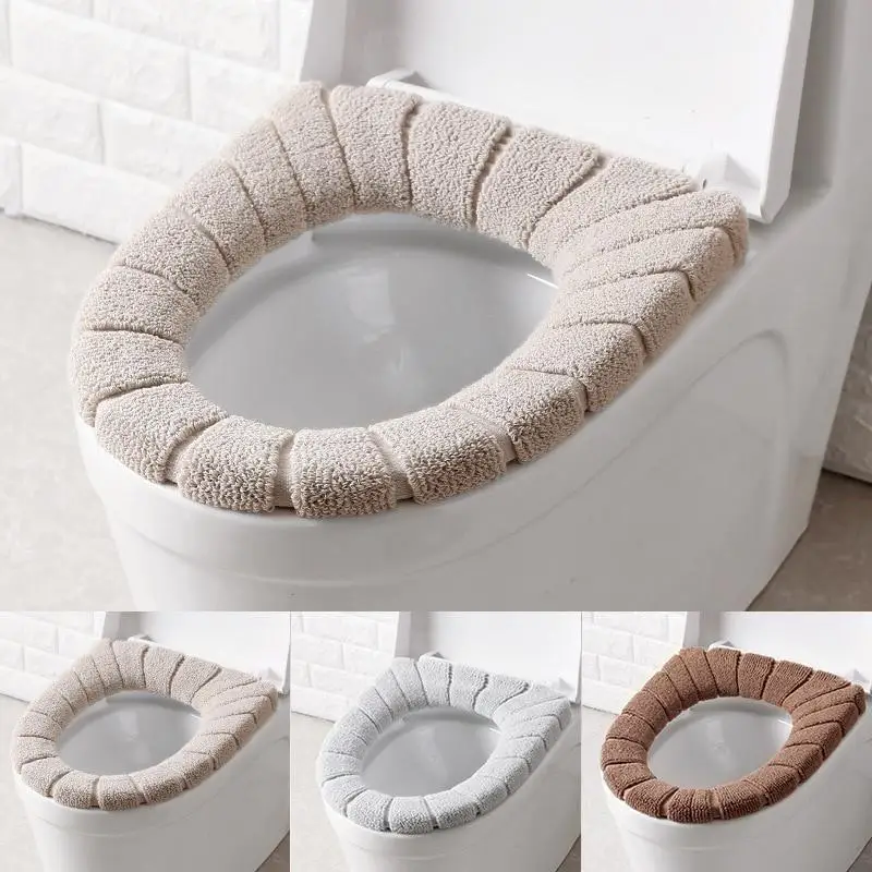 Toilet Seat Cover Warm Soft Ac - Tiny Home Bathroom Kit ulasan dan harga