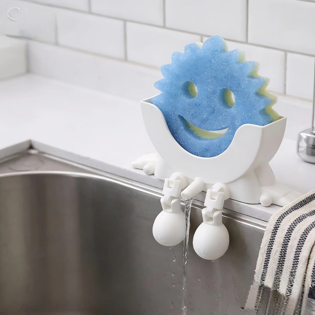 Drainable Soap & Sponge Holder - Home Bathroom Organizer ulasan dan harga