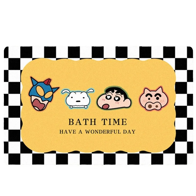 Cartoon Cute Crayon Shin-chan  - Home Goods Bathroom Mats ulasan dan harga