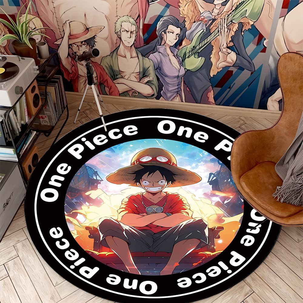 One Piece Floor Mat Anime Non- - Home Goods Bathroom Mats ulasan dan harga