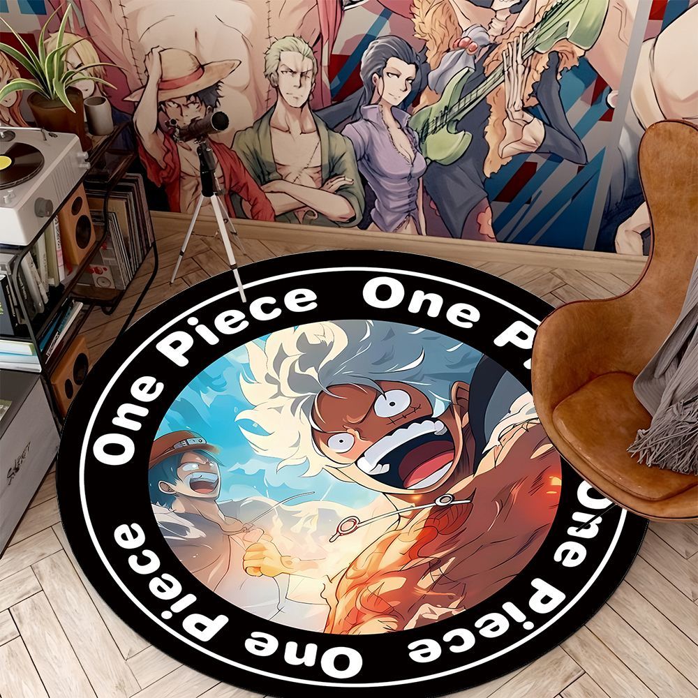 One Piece Floor Mat Anime Non- - Home Goods Bathroom Mats ulasan dan harga