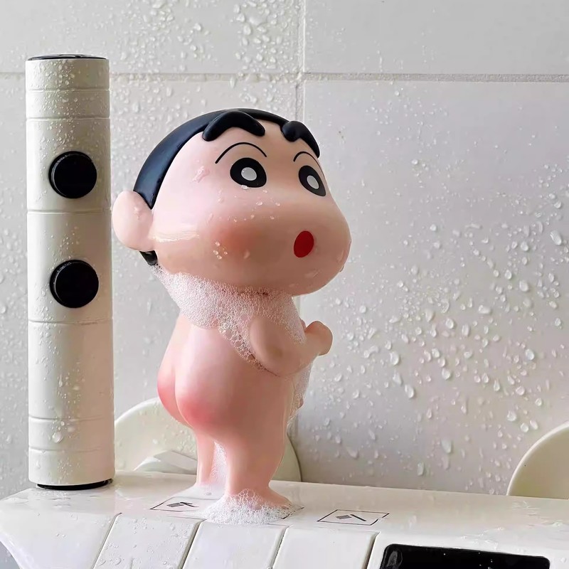 Bathing Crayon Shin Chan Cute  - Home Goods Bathroom Decor ulasan dan harga