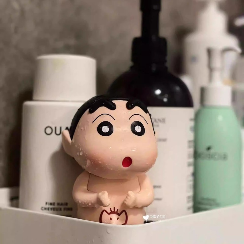 Bathing Crayon Shin Chan Cute  - Home Goods Bathroom Decor ulasan dan harga