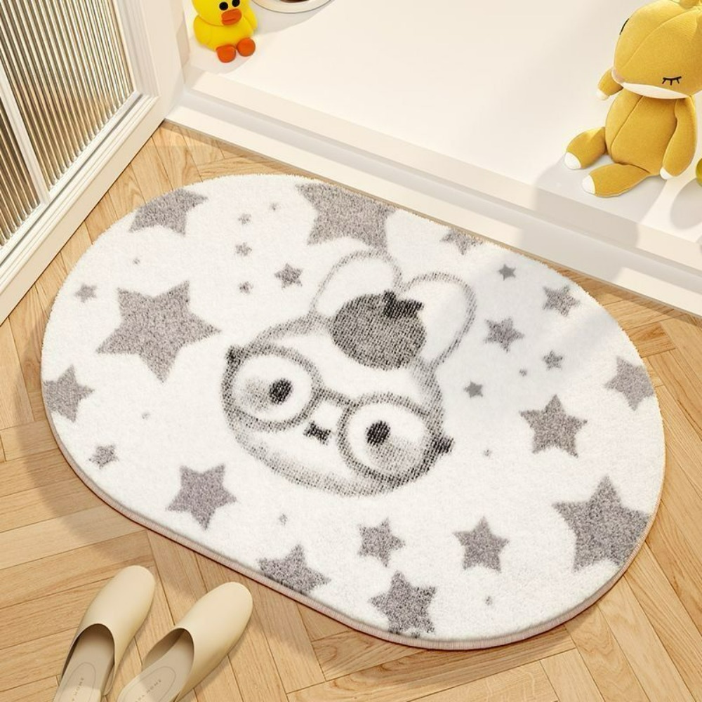 Miffy Cartoon Floor Mat Soft I - Home Goods Bathroom Mats ulasan dan harga