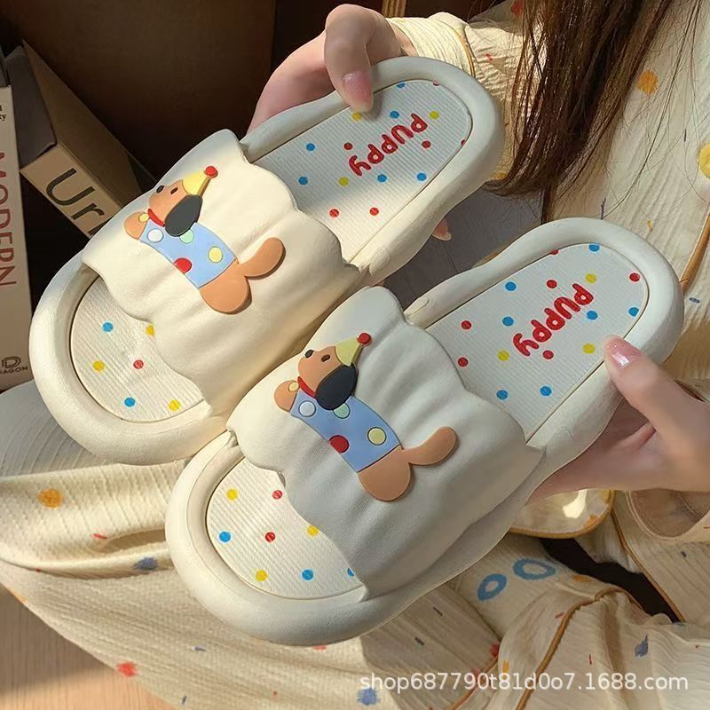 Cartoon Hot Dog Slippers for W - Your Home Bathroom ulasan dan harga
