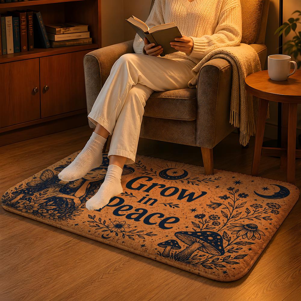 Celestial Good Vibes Floor Mat - Home Goods Bathroom Mats ulasan dan harga