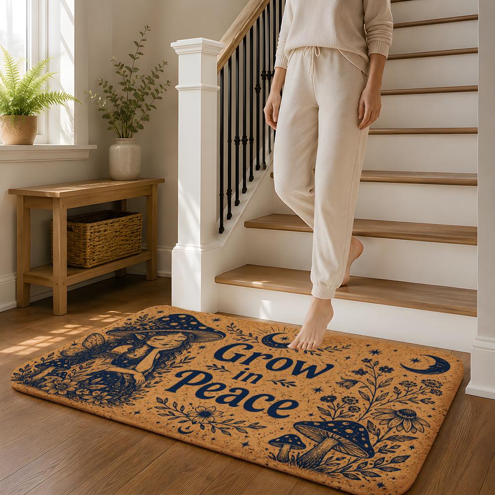 Celestial Good Vibes Floor Mat - Home Goods Bathroom Mats ulasan dan harga