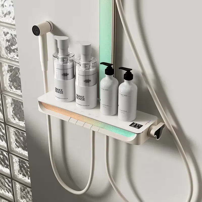 Brass Digital Waterfall Shower - Home Bath ulasan dan harga