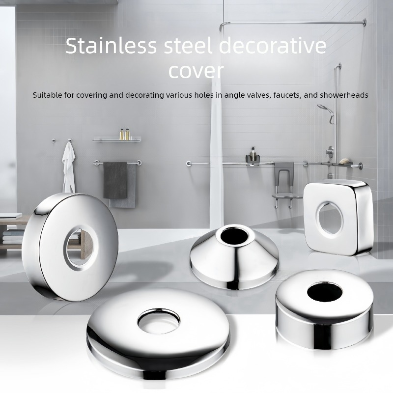 Stainless Steel Pipe Trim Cove - Tiny Home Bathroom Kit ulasan dan harga