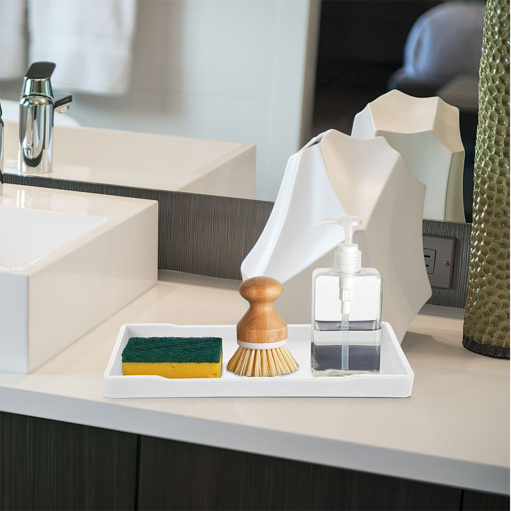 3Pcs Thickened Bathroom Vanity - Home Bathroom Organizer ulasan dan harga
