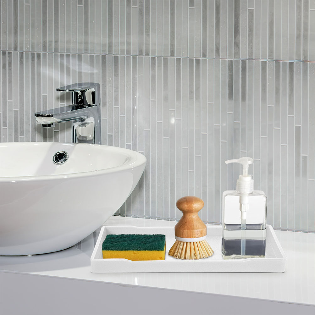 3Pcs Thickened Bathroom Vanity - Home Bathroom Organizer ulasan dan harga