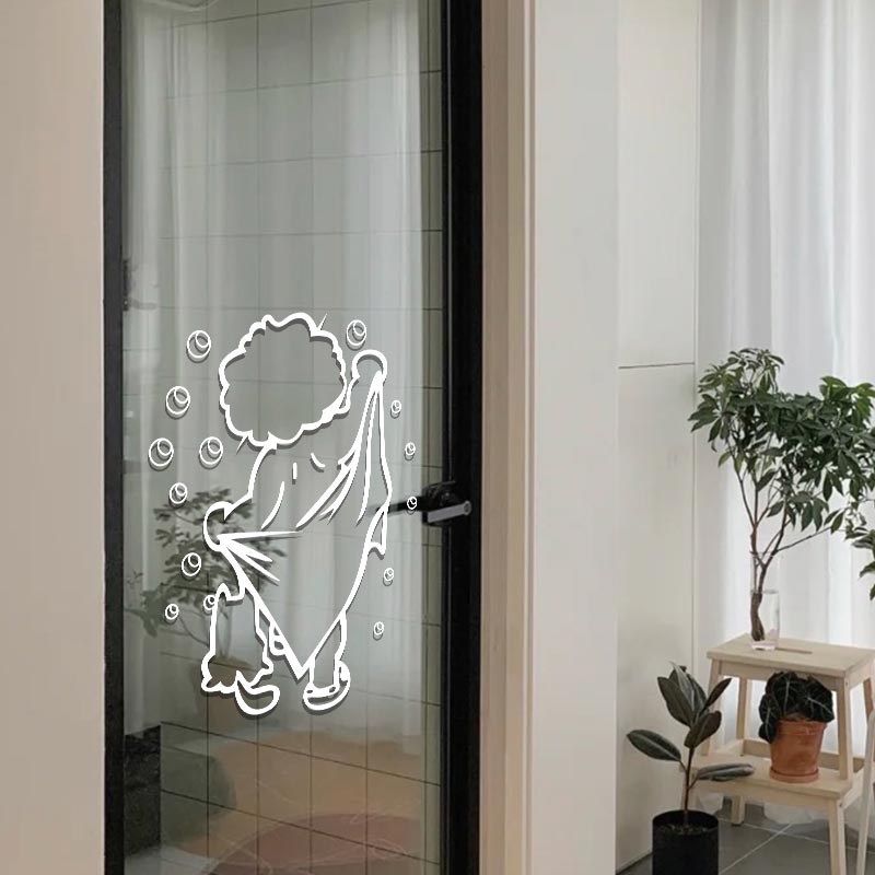 1pc Clean Shower Time Cute Lit - Tiny Home Bathroom Kit ulasan dan harga