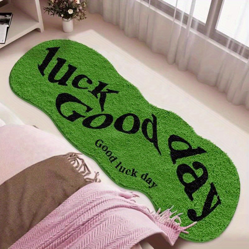 VIKAMA Green Carpet Brings Goo - Home Goods Bathroom Mats ulasan dan harga