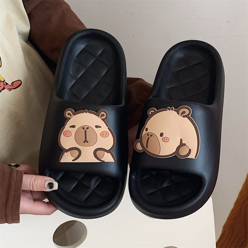 Women Slippers Cute Capybara H - Your Home Bathroom ulasan dan harga