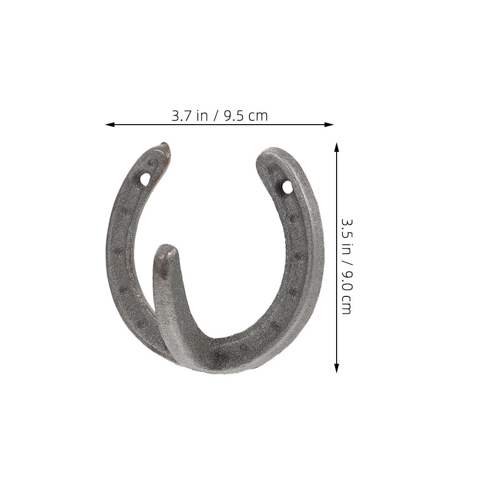 3Pcs Horseshoe Shape Wall Hook - Home Bathroom Organizer ulasan dan harga