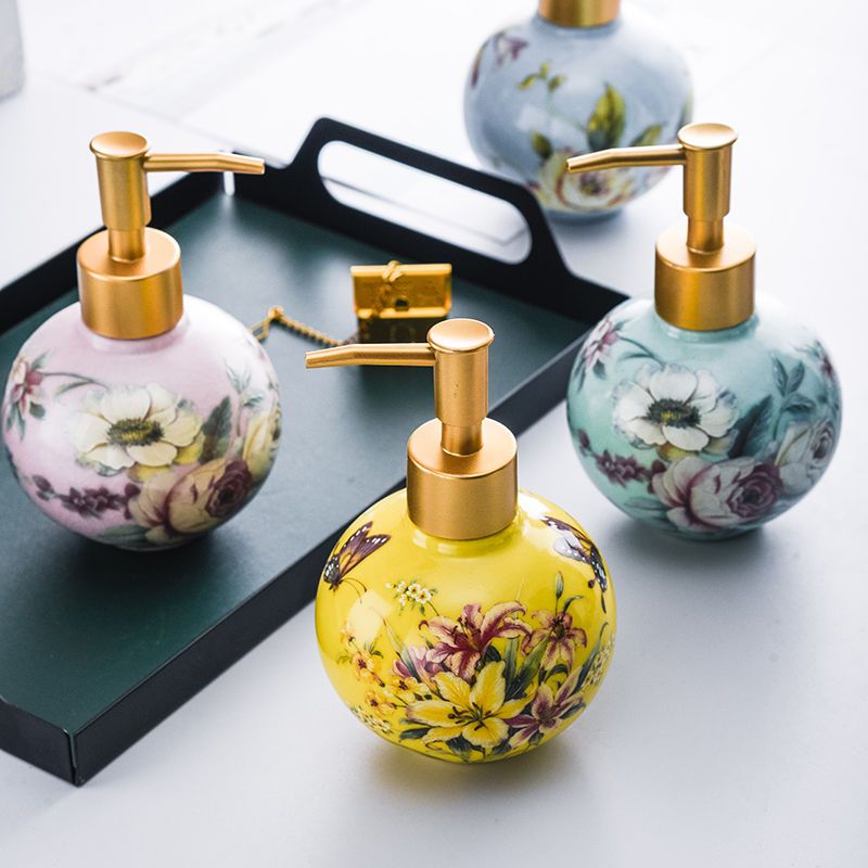 300ml Ceramic Sub-bottle Color - Tiny Home Bathroom Kit ulasan dan harga