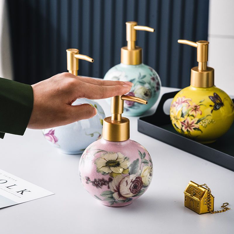 300ml Ceramic Sub-bottle Color - Tiny Home Bathroom Kit ulasan dan harga