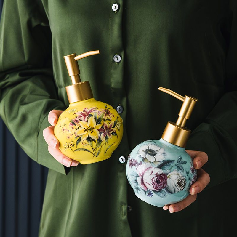 300ml Ceramic Sub-bottle Color - Tiny Home Bathroom Kit ulasan dan harga