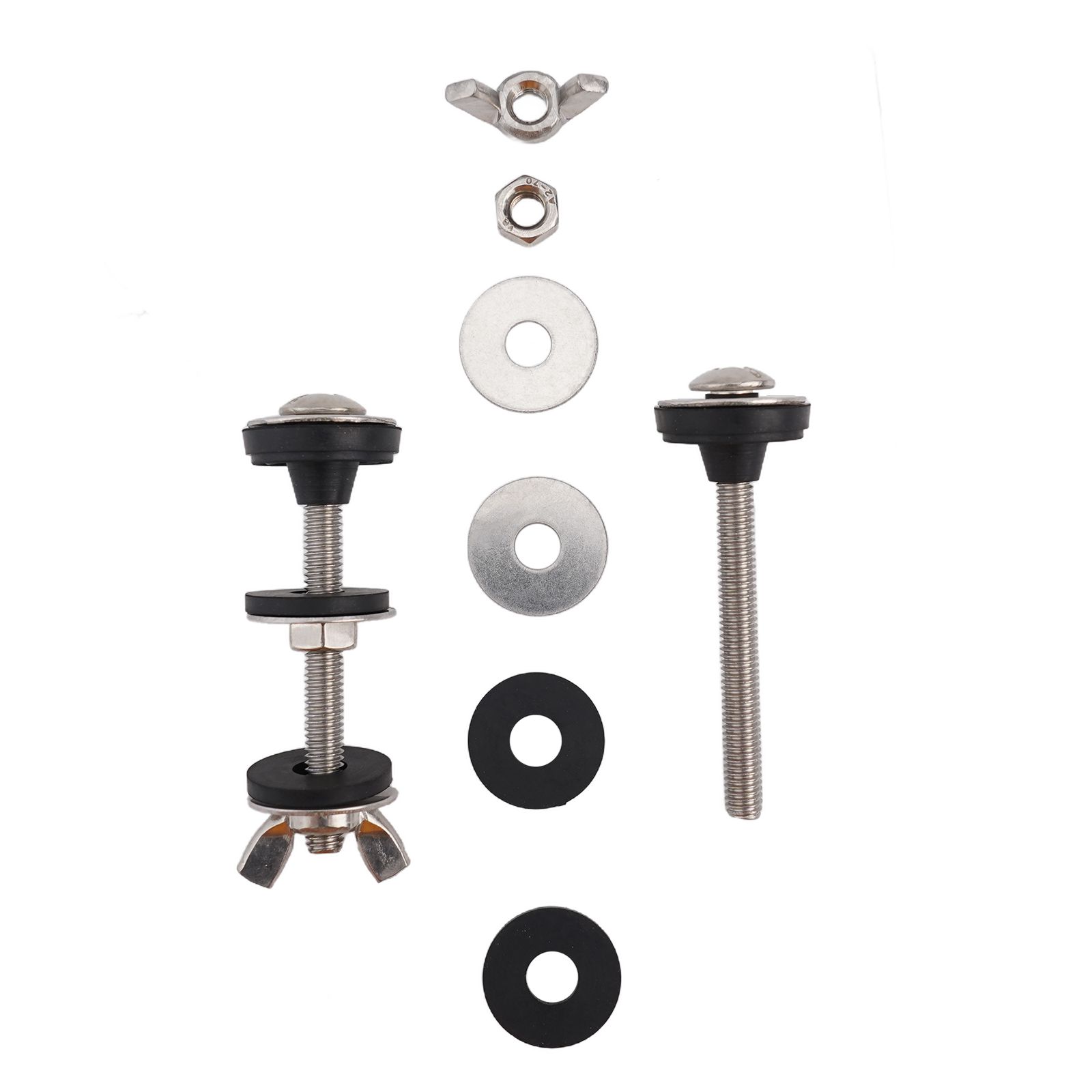 2pcs Toilet Tank To Bowl Bolt  - Tiny Home Bathroom Kit ulasan dan harga