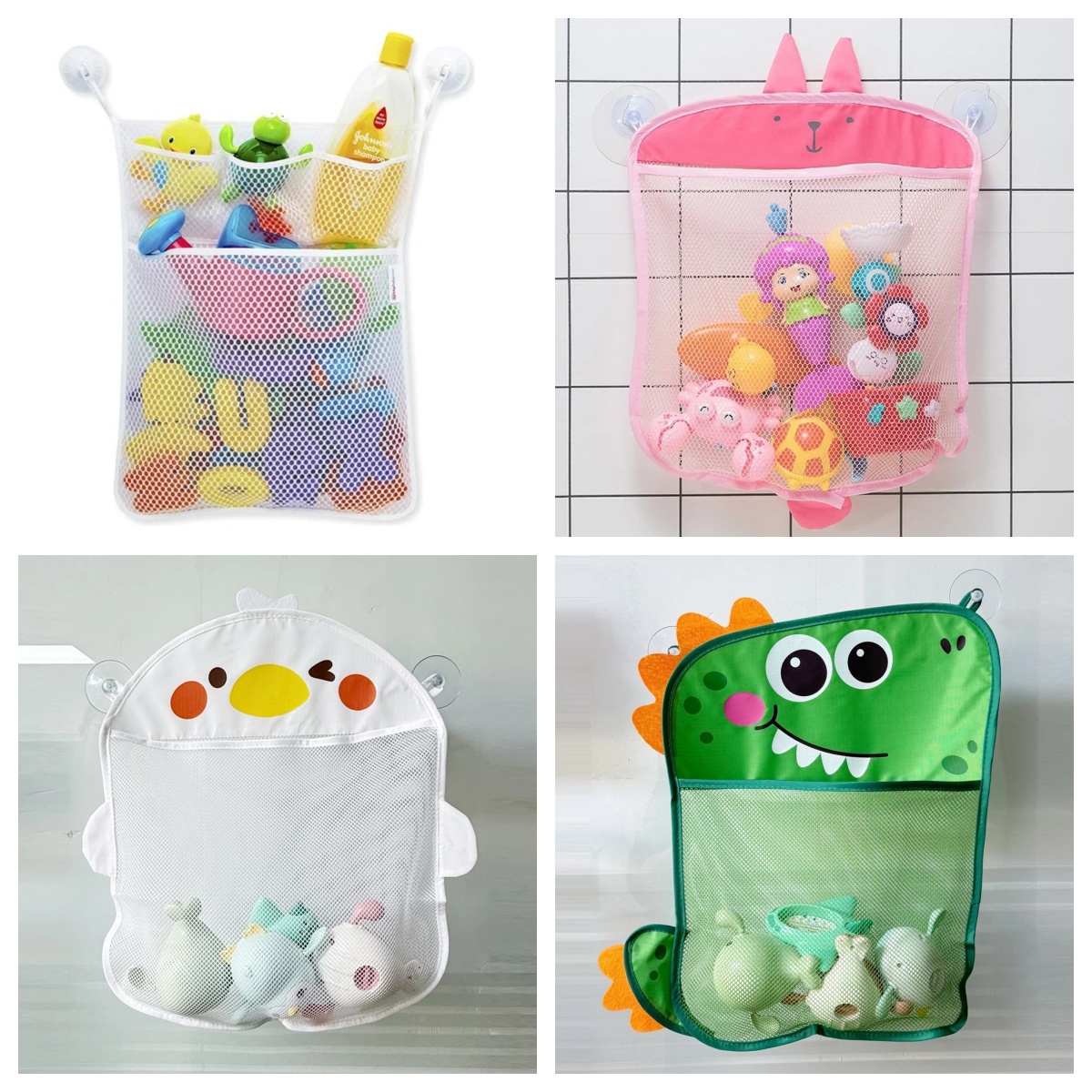 Baby Bathroom Mesh Bag Cartoon - Home Bathroom Organizer ulasan dan harga