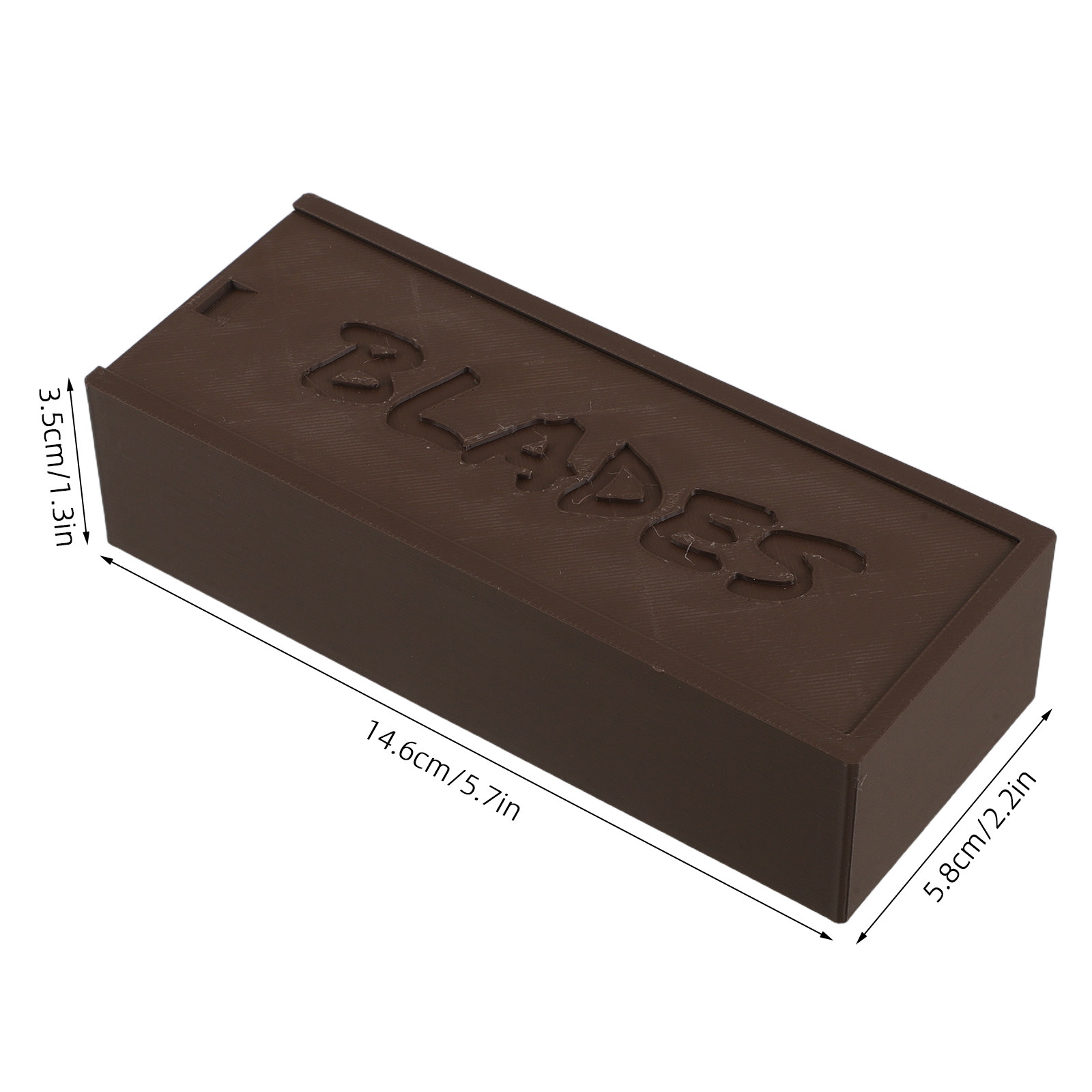 Double Compartment Brown Blade - Home Bathroom Organizer ulasan dan harga