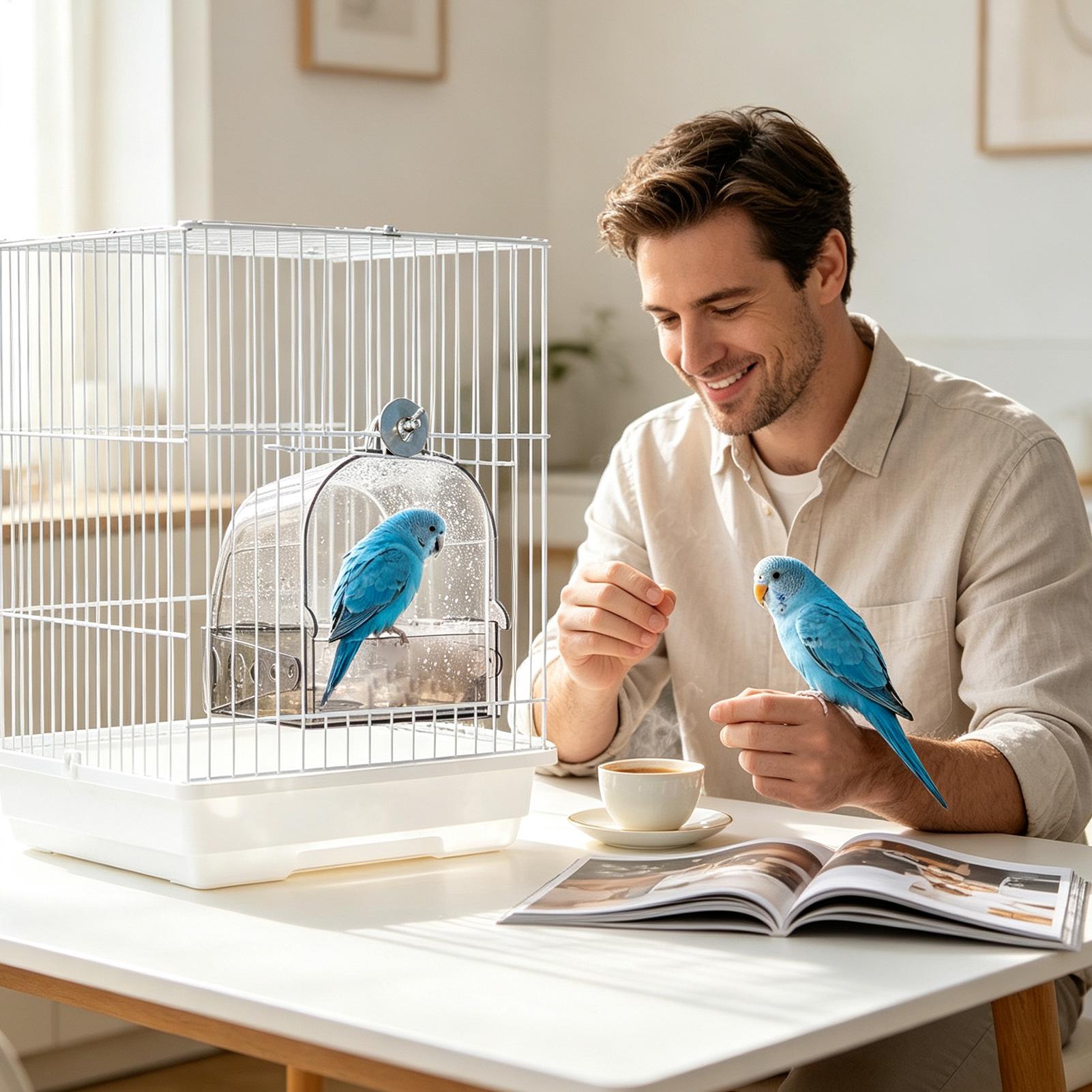Bird Bath For Cage Detachable  - Home Bath ulasan dan harga