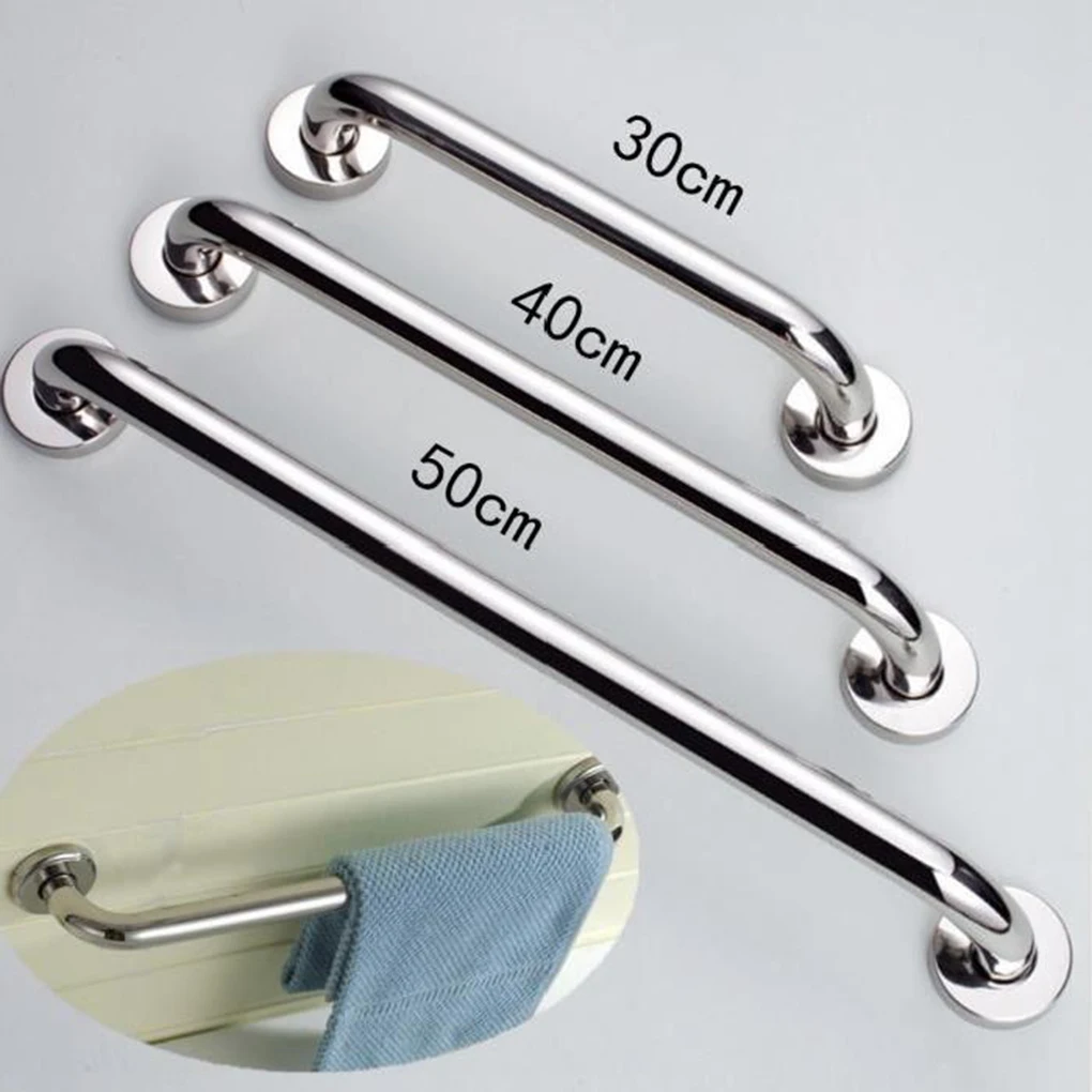 Towel Grab Bar Stainless Steel - Home Goods Bathroom Vanity ulasan dan harga